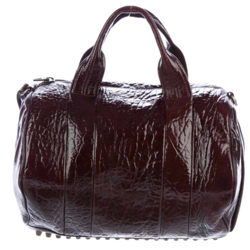 Authenic - ALEXANDER WANG Patent Leather Rocco Duffel Bag